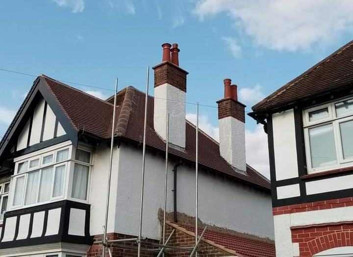 Recent roofing project completed by TH Home Improvements